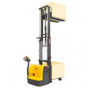 西林叉车之--行走式电动双托盘堆垛车